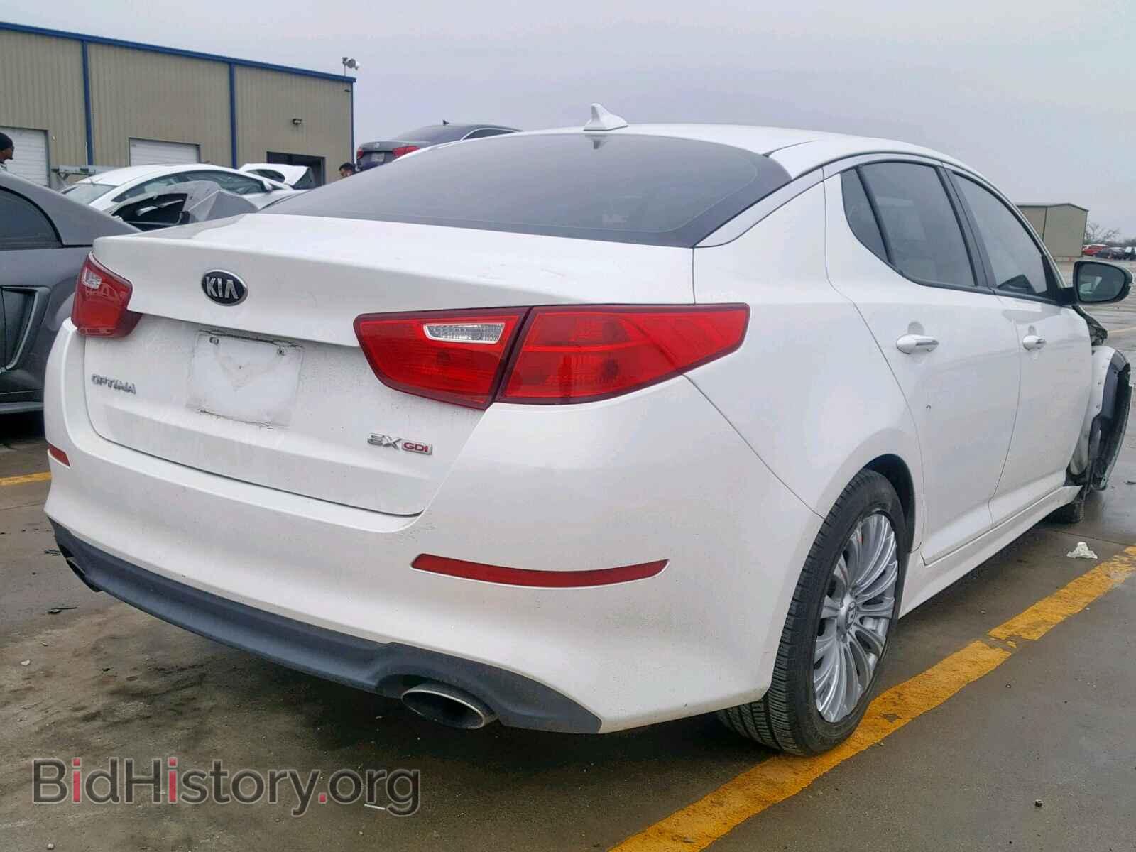 2015 KIA OPTIMA - VIN: 5XXGN4A73FG372023 - Фото 4