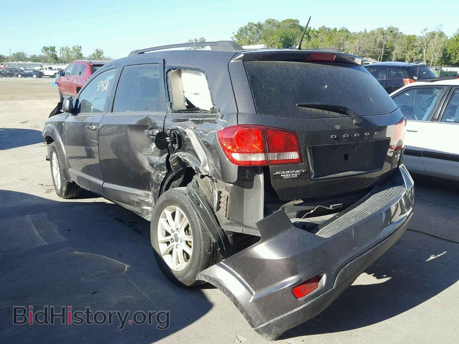 2016 DODGE JOURNEY - VIN: 3C4PDCBB8GT156593 - Фото 3