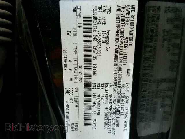 2014 FORD FOCUS - VIN: 1FADP3K29EL236719 - Photo 10