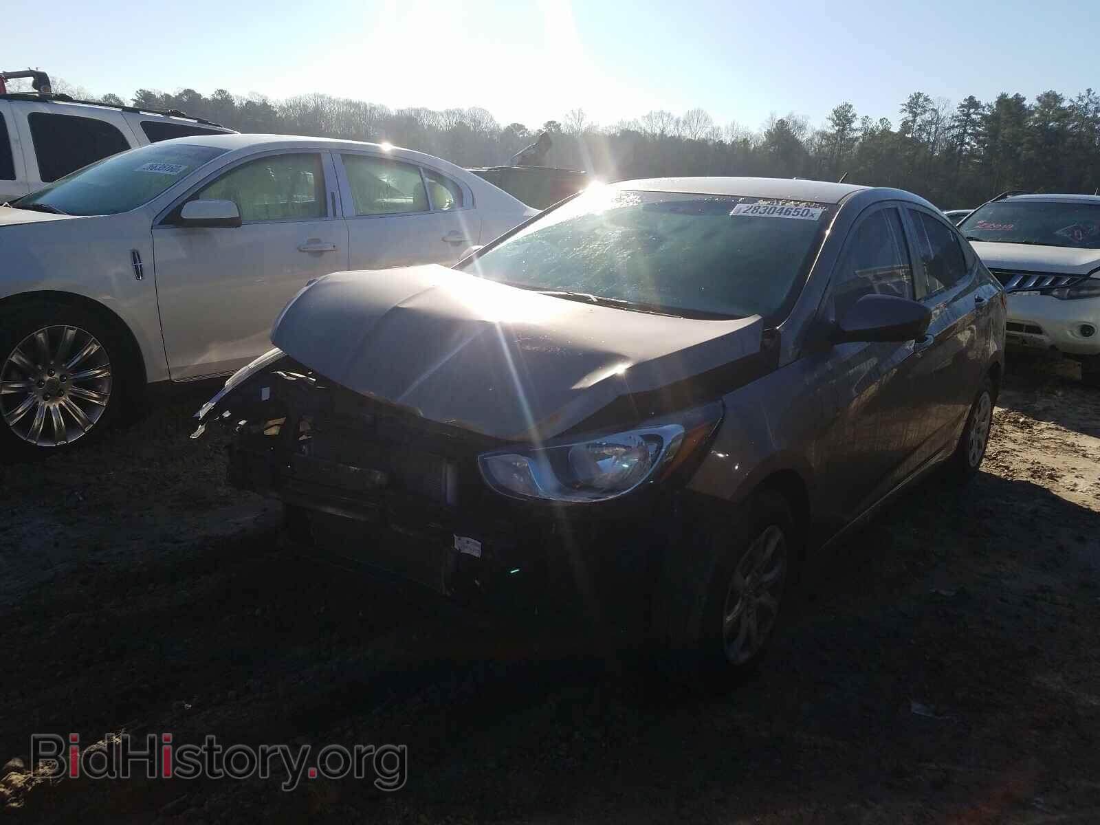 2013 HYUNDAI ACCENT - VIN: KMHCT4AE6DU477855 - Фото 2