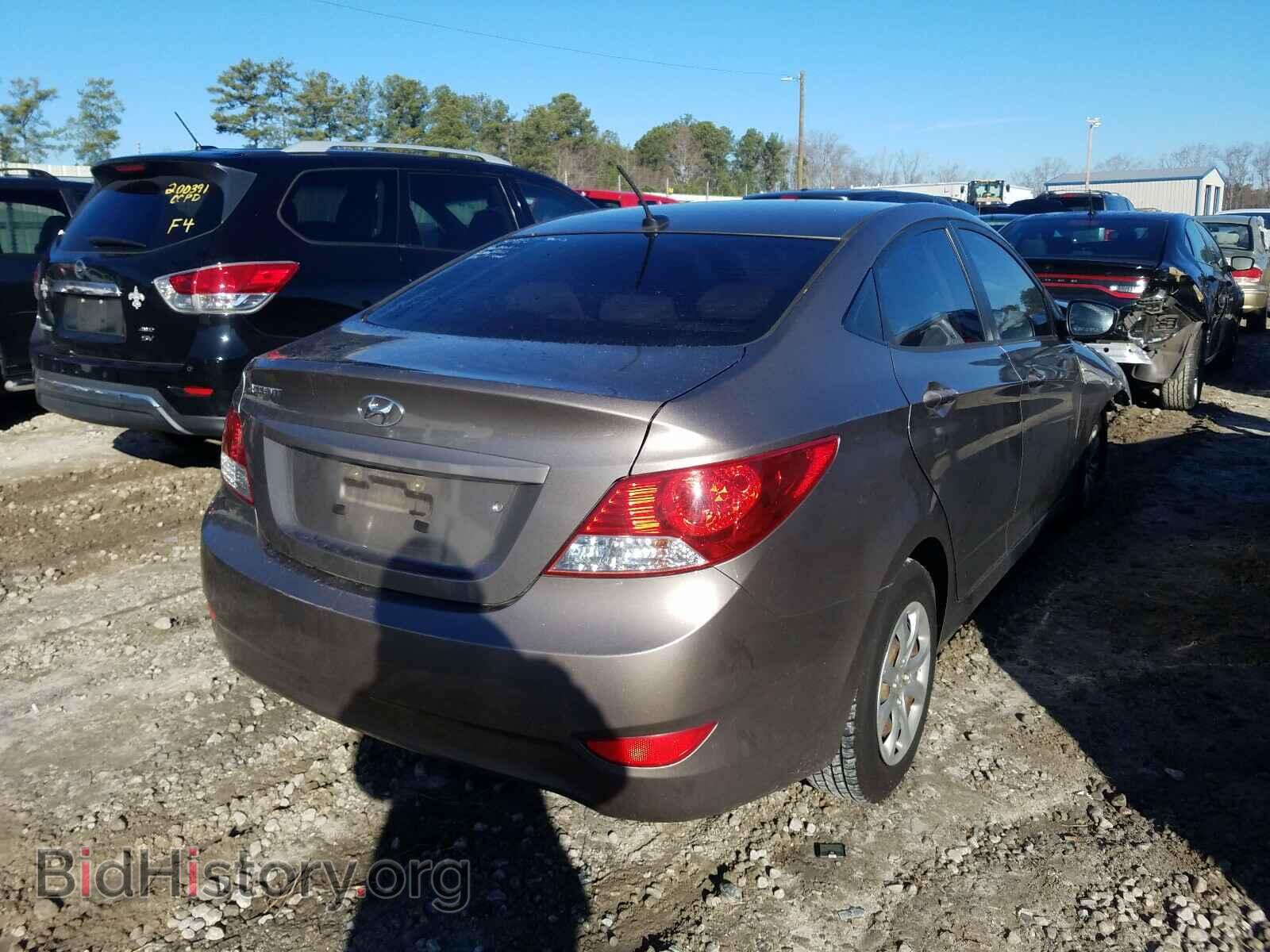 2013 HYUNDAI ACCENT - VIN: KMHCT4AE6DU477855 - Фото 4