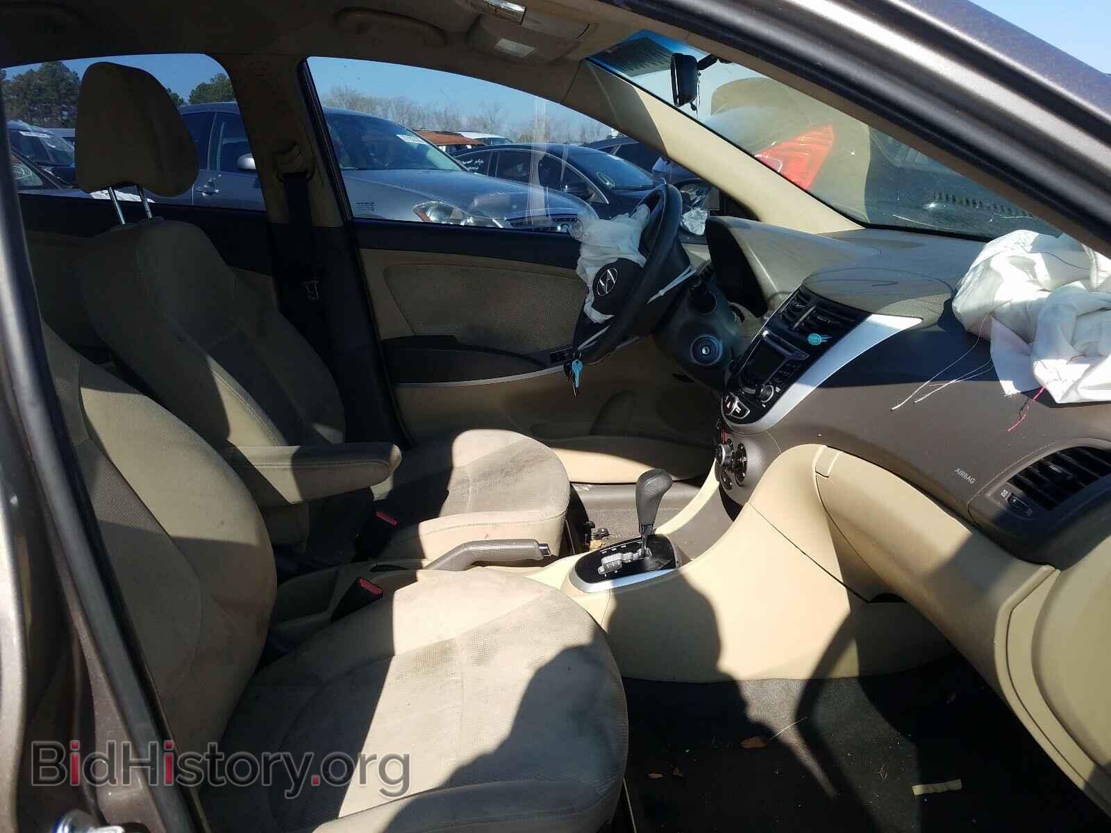 2013 HYUNDAI ACCENT - VIN: KMHCT4AE6DU477855 - Фото 5