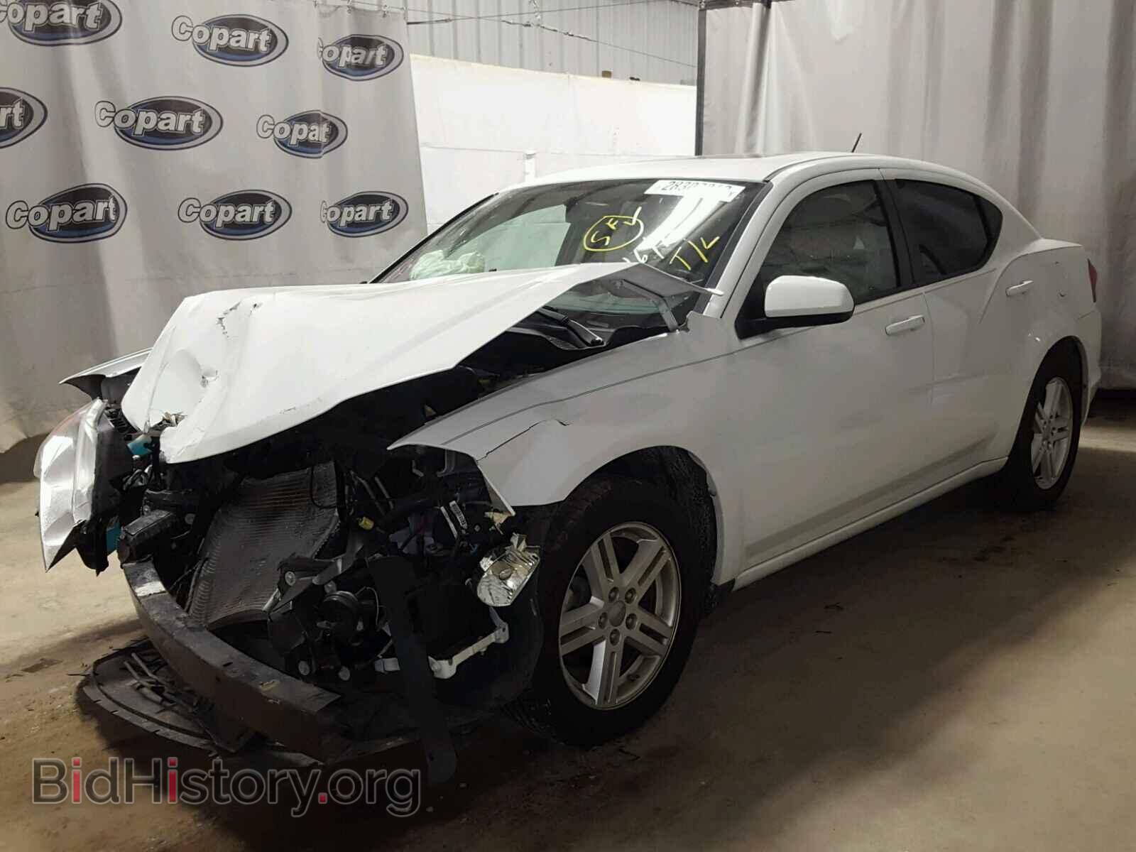 2012 DODGE AVENGER - VIN: 1C3CDZCB8CN160156 - Фото 2