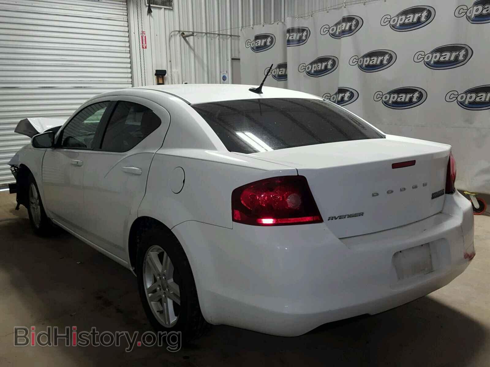 2012 DODGE AVENGER - VIN: 1C3CDZCB8CN160156 - Фото 3