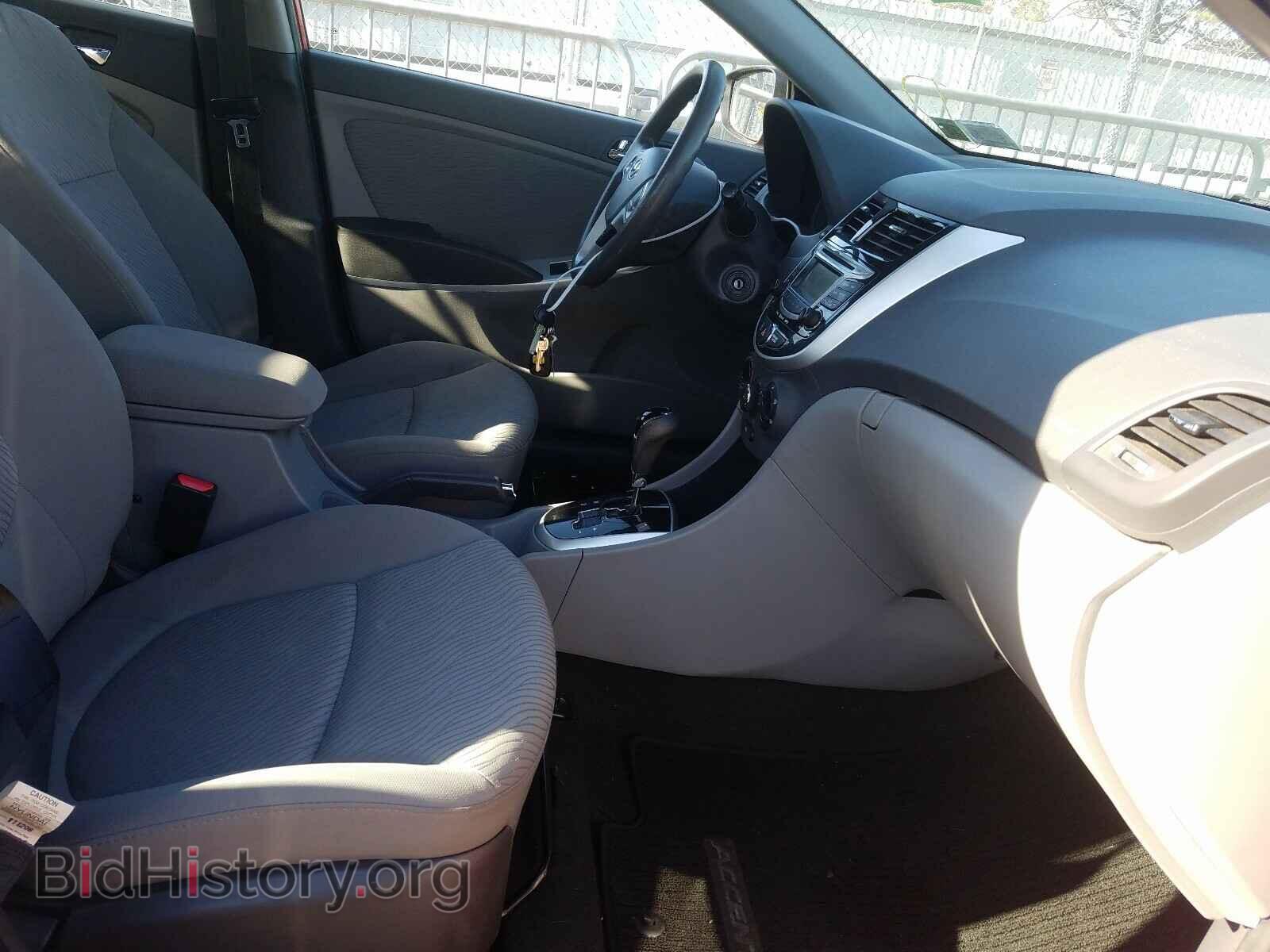 2012 HYUNDAI ACCENT - VIN: KMHCU4AEXCU187761 - Фото 5