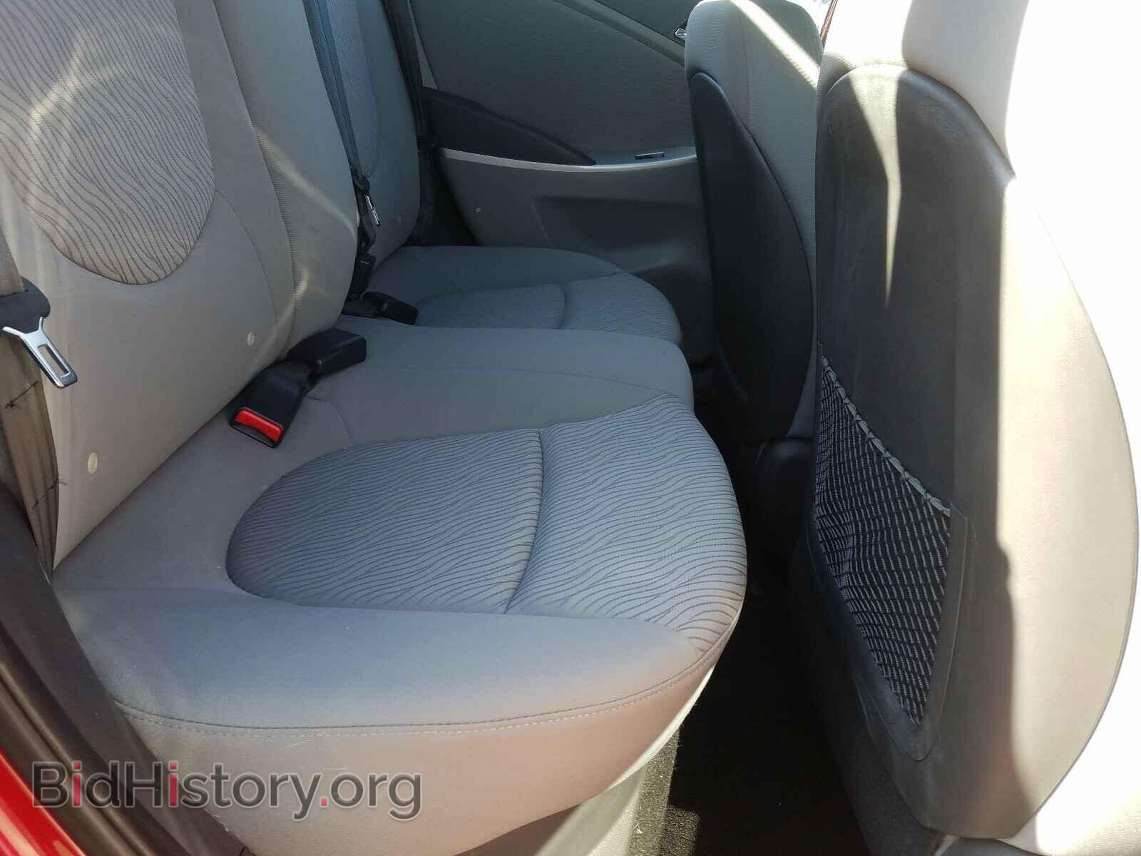 2012 HYUNDAI ACCENT - VIN: KMHCU4AEXCU187761 - Фото 6