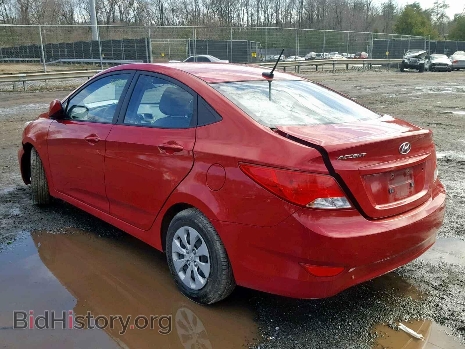 2016 HYUNDAI ACCENT - VIN: KMHCT4AE8GU091457 - Фото 3