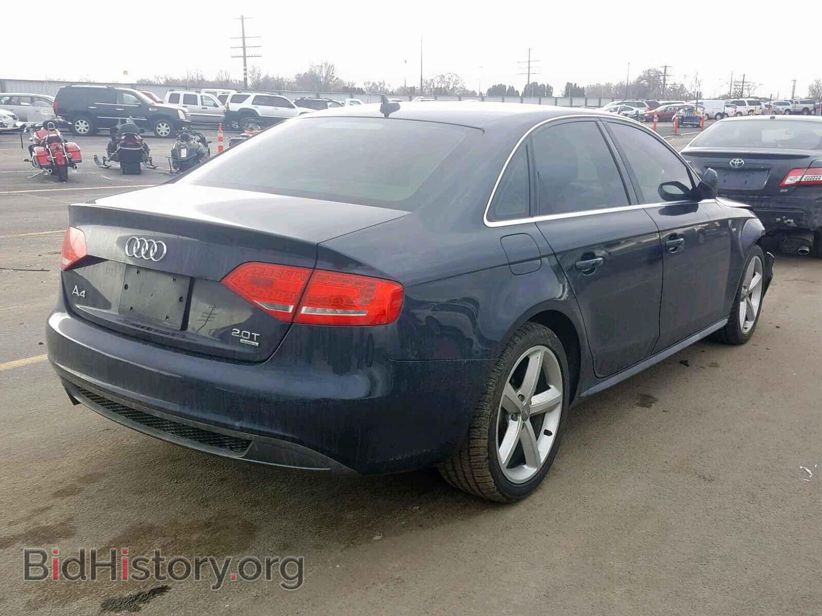 2012 AUDI A4 - VIN: WAUFFAFL6CN017003 - Photo 4