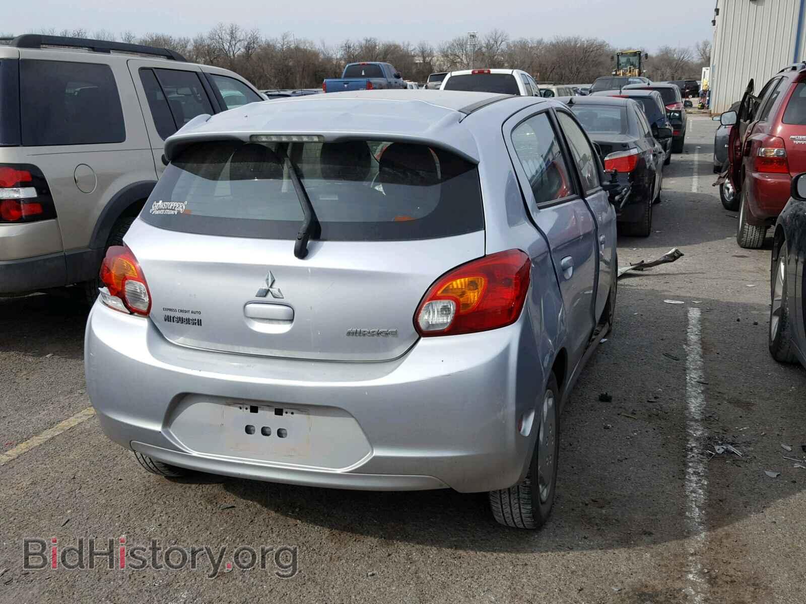 2014 MITSUBISHI MIRAGE - VIN: ML32A3HJ9EH021395 - Фото 4