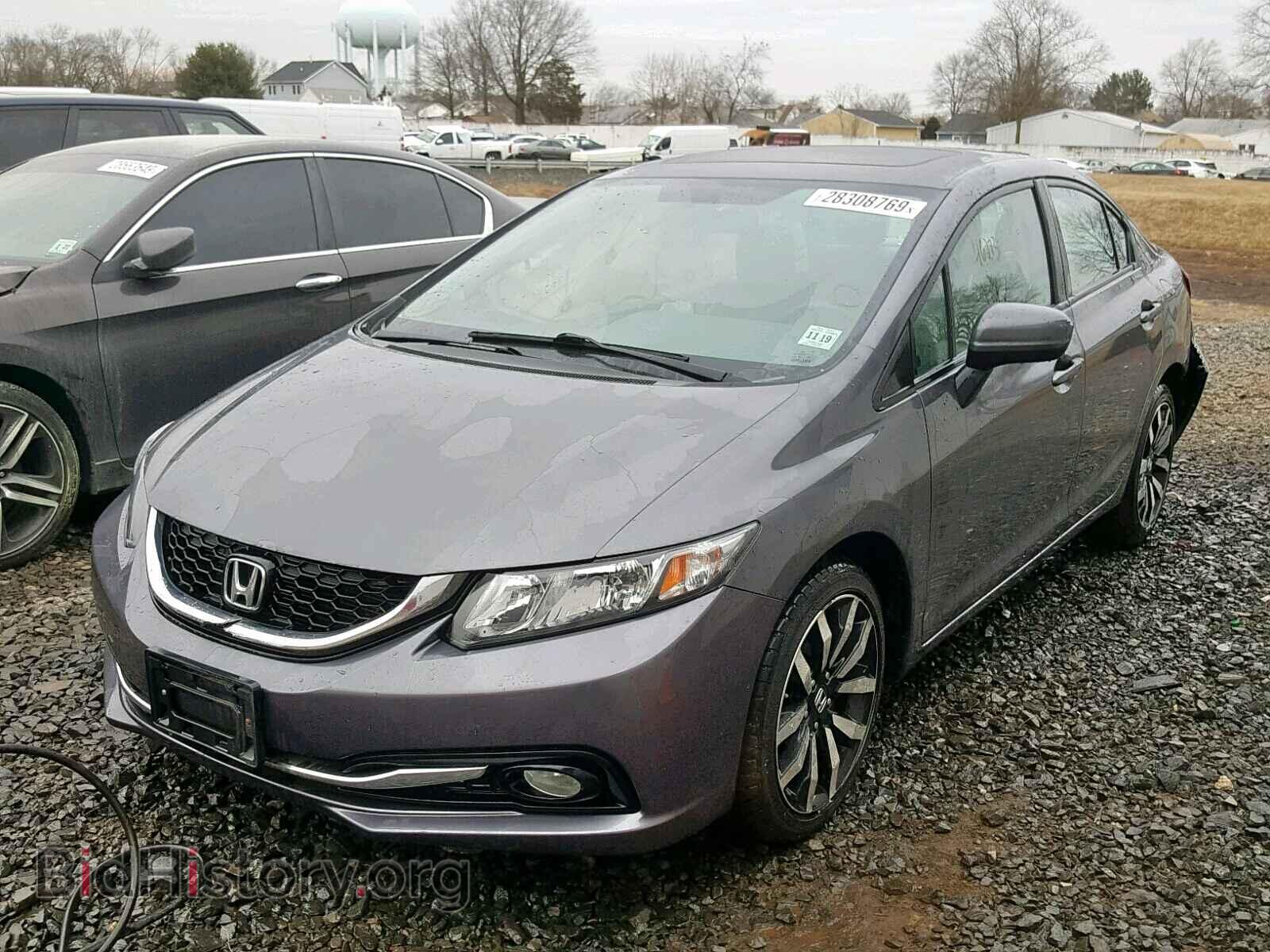 2014 HONDA CIVIC - VIN: 2HGFB2F91EH545666 - Фото 2