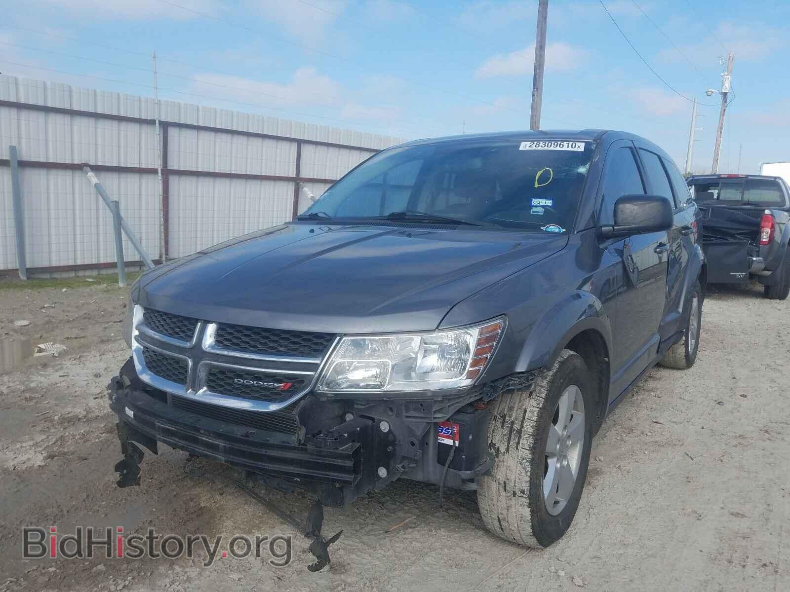 2013 DODGE JOURNEY - VIN: 3C4PDCAB0DT600028 - Фото 2
