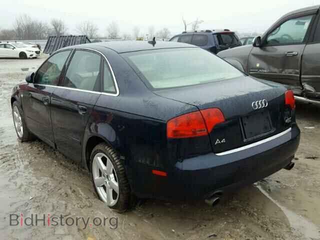 2007 AUDI A4 - VIN: WAUDF78E87A058450 - Фото 3