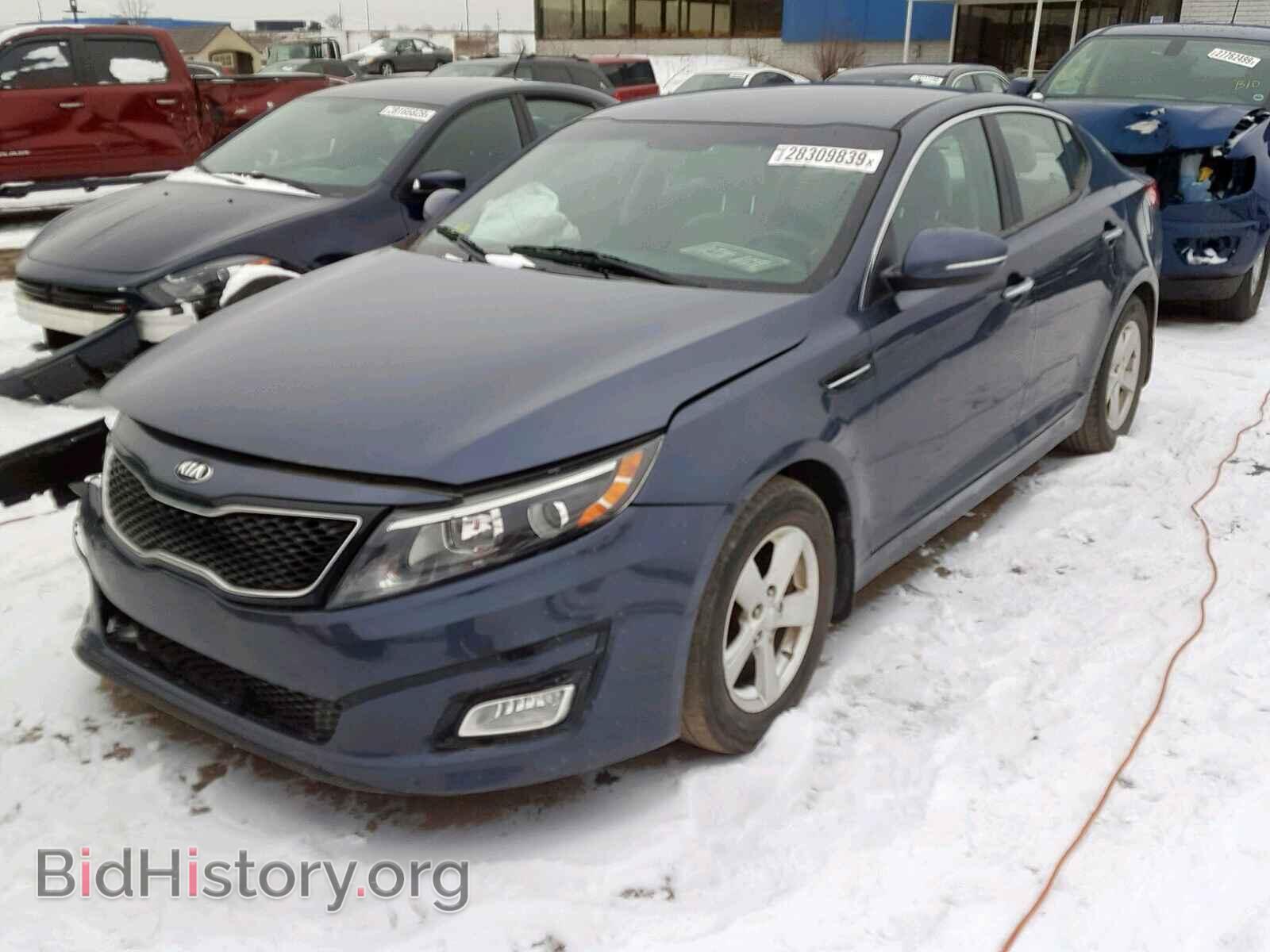 2015 KIA OPTIMA LX - VIN: KNAGM4A77F5594018 - Фото 2