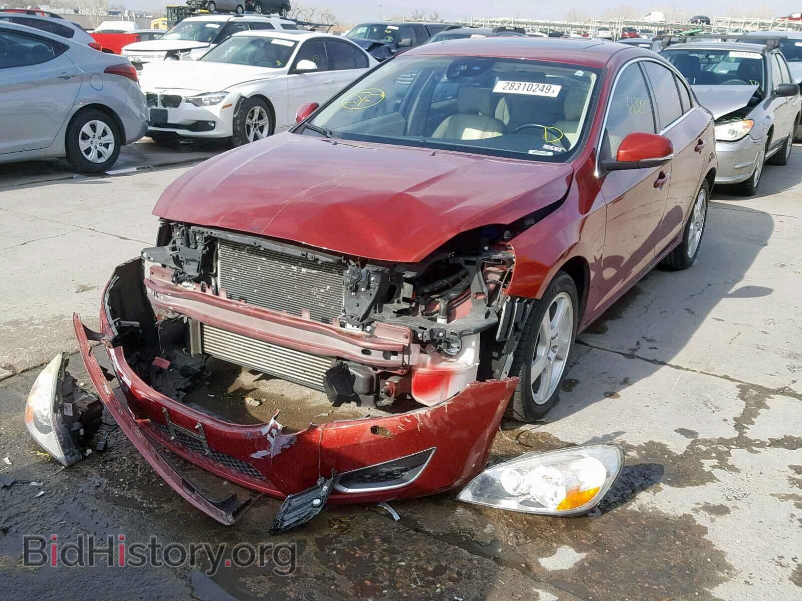 2012 VOLVO S60 - VIN: YV1622FS7C2080778 - Фото 2