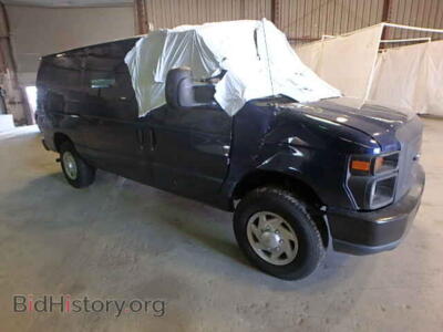 2010 Ford ECONOLINE, синий — VIN 1FTNE2EW7ADA04377, Copart