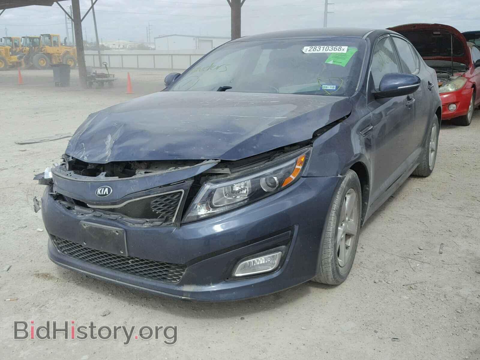 2015 KIA OPTIMA - VIN: 5XXGM4A70FG483115 - Фото 2