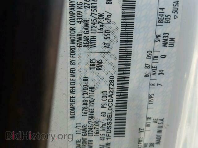 2012 FORD ECONOLINE - VIN: 1FDSS3EL0CDA27280 - Photo 10