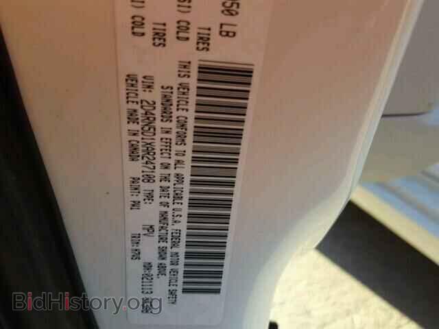 2010 DODGE CARAVAN - VIN: 2D4RN5D1XAR247108 - Фото 10
