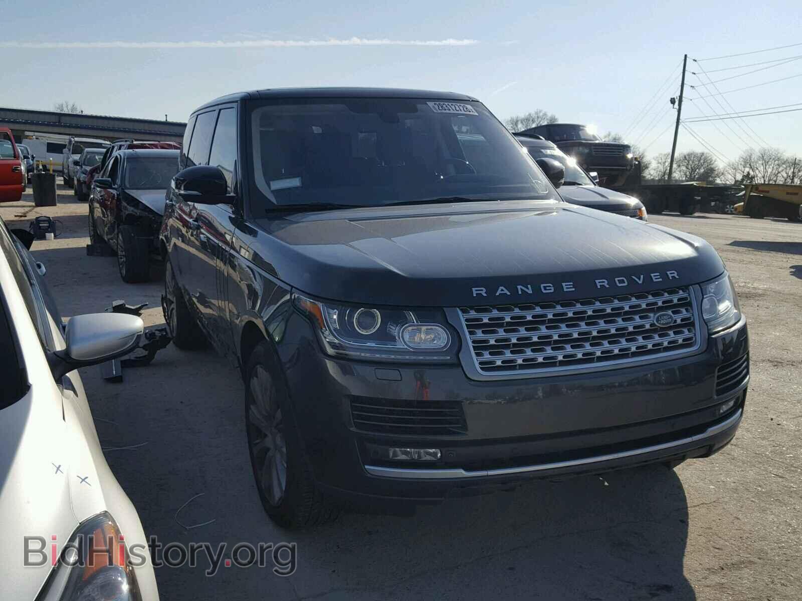Photo SALGS3TF4FA206010 - LAND ROVER RANGEROVER 2015