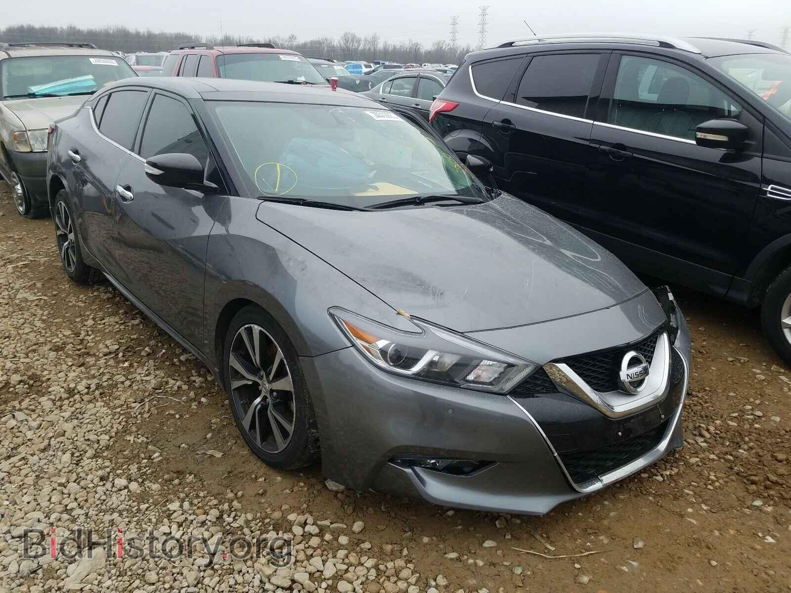 Фотография 1N4AA6AP3HC443551 - NISSAN MAXIMA 2017