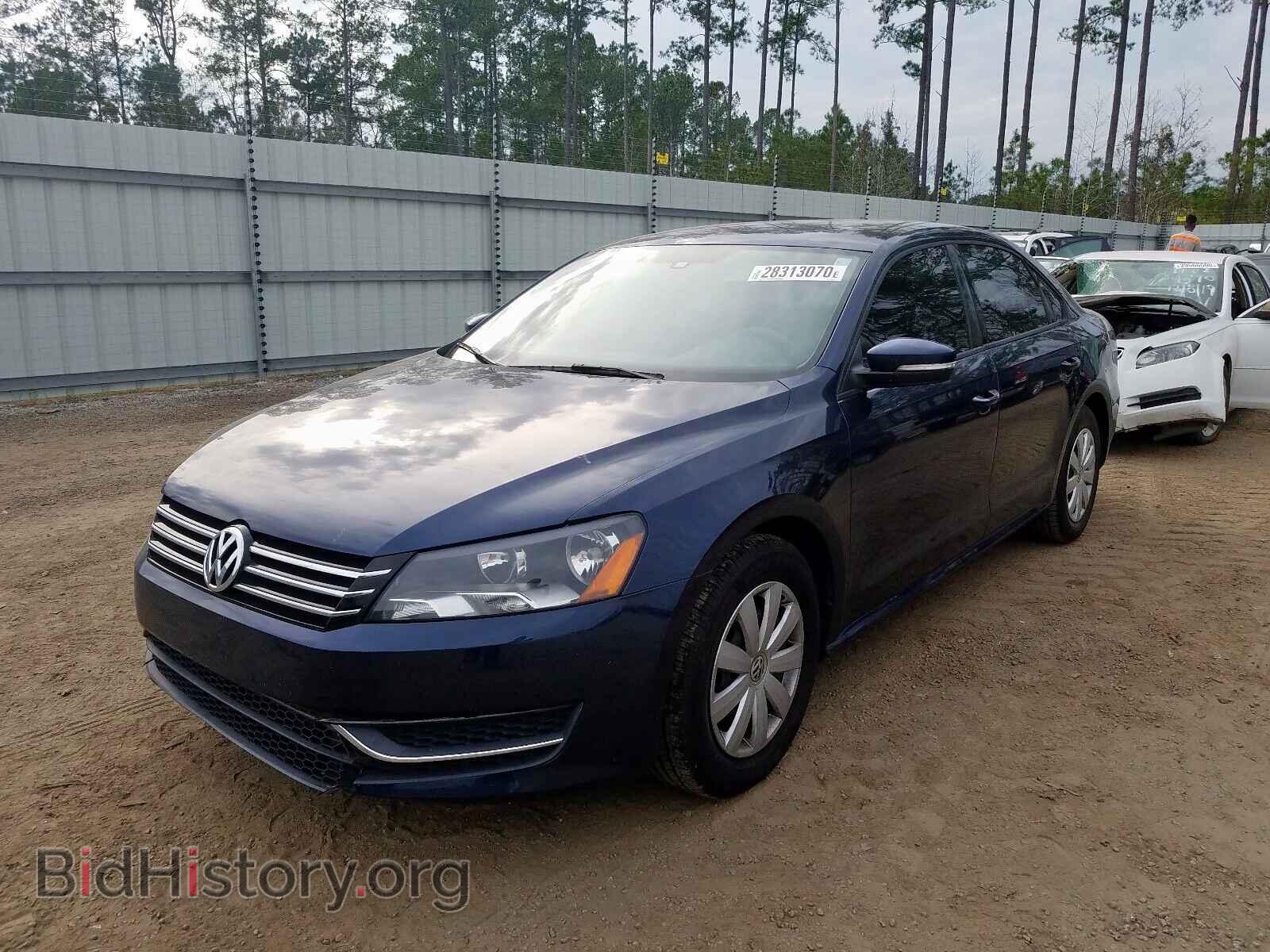 2013 VOLKSWAGEN PASSAT - VIN: 1VWAP7A35DC042571 - Фото 2