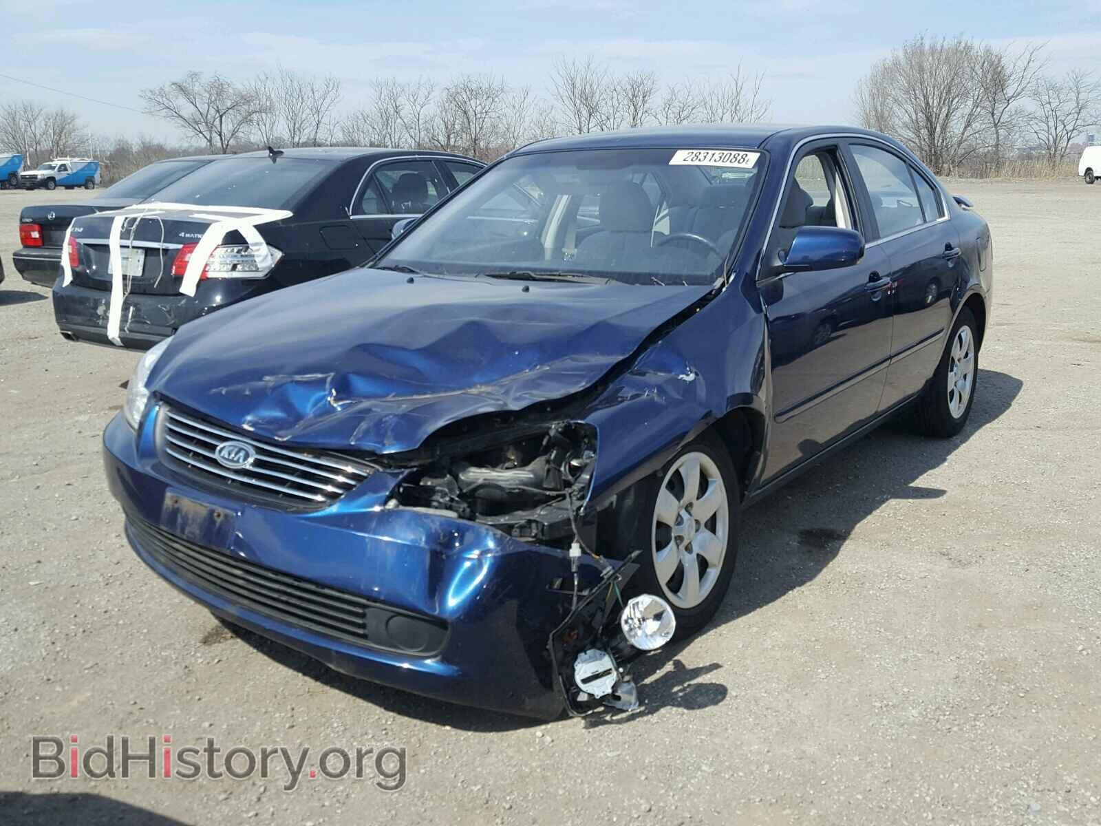 2008 KIA OPTIMA - VIN: KNAGE123385238210 - Фото 2