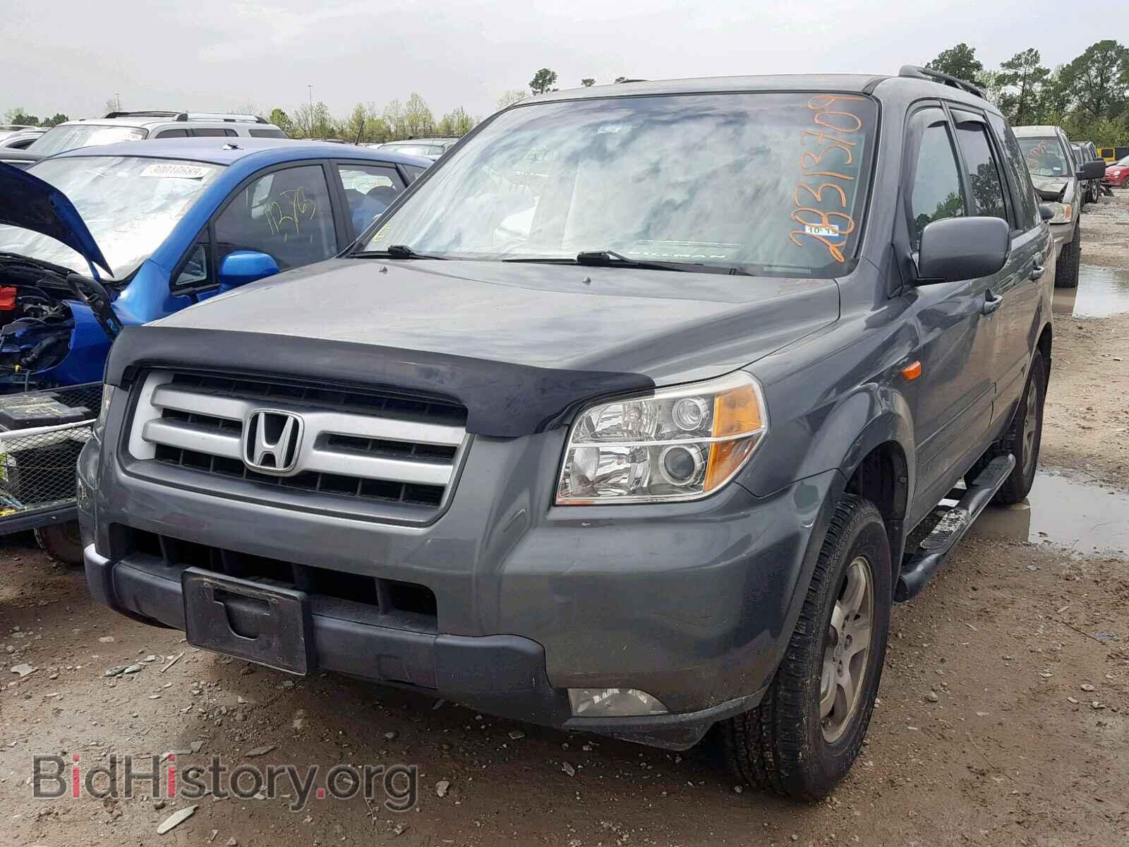 2008 HONDA PILOT EX - VIN: 5FNYF28468B018391 - Фото 2