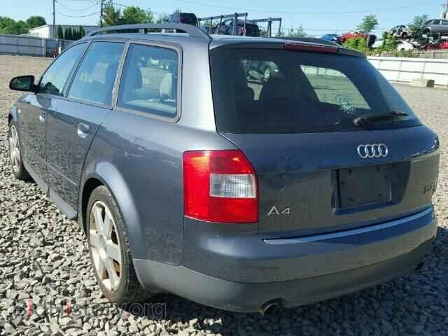 2002 AUDI A4 - VIN: WAUVC68E12A231743 - Фото 3