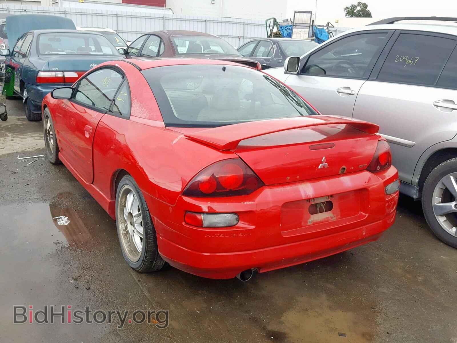2000 MITSUBISHI ECLIPSE - VIN: 4A3AC54L1YE090560 - Фото 3