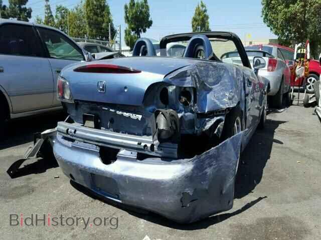 2002 HONDA S2000 - VIN: JHMAP11402T003536 - Фото 4