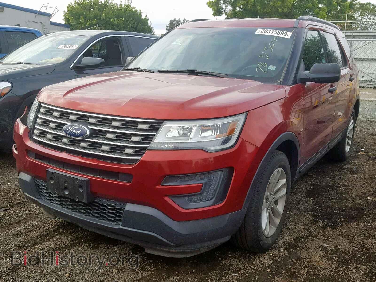 2016 FORD EXPLORER - VIN: 1FM5K7B89GGA35208 - Фото 2