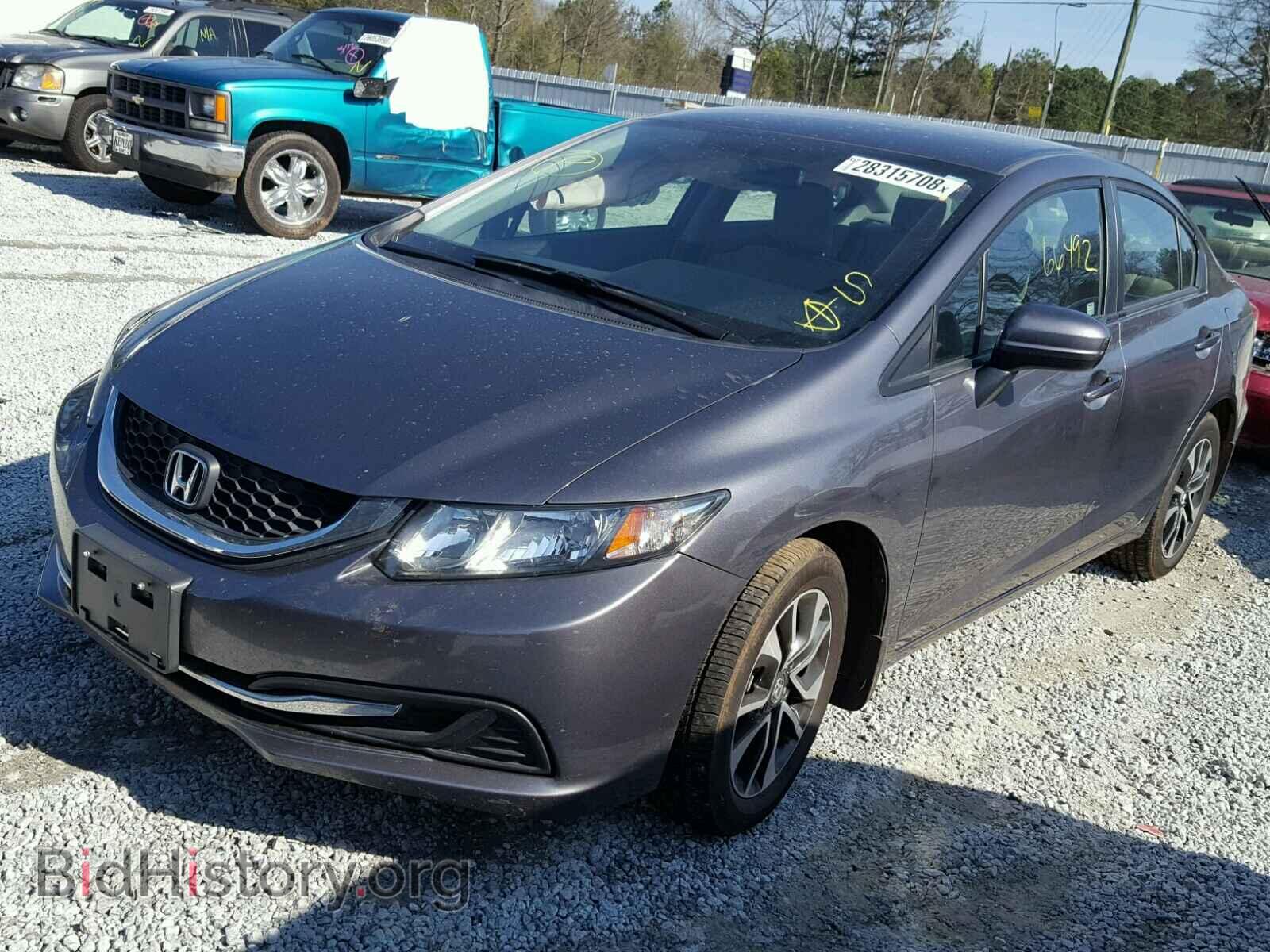 2014 HONDA CIVIC - VIN: 19XFB2F57EE052744 - Фото 2
