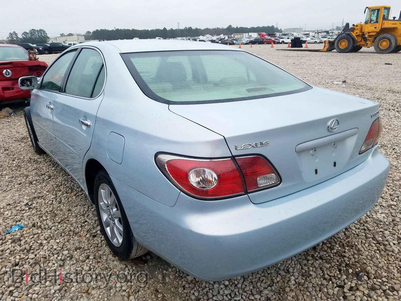 2002 LEXUS ES300 - VIN: JTHBF30G020025004 - Фото 3