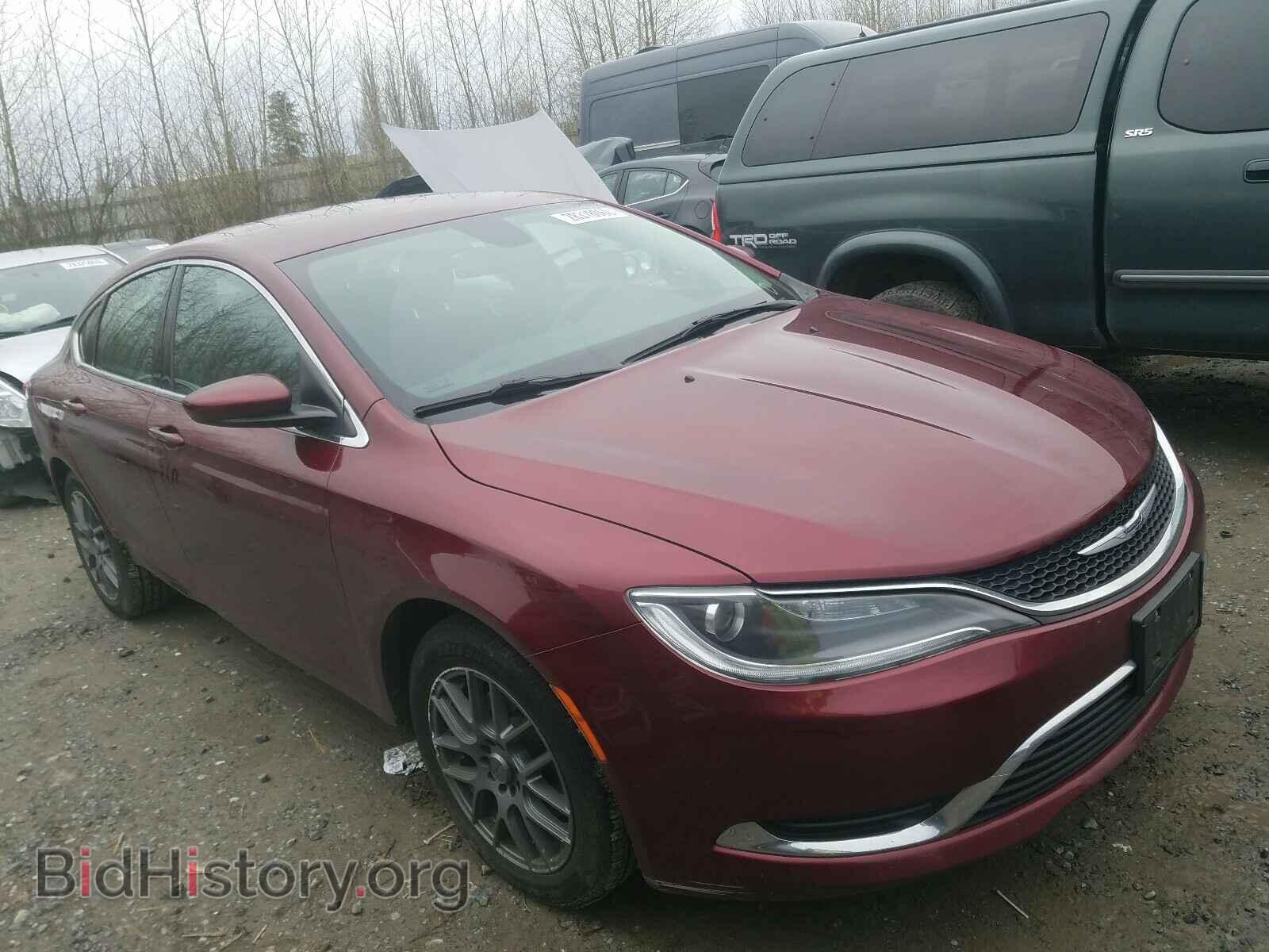 Фотография 1C3CCCAB7GN129439 - CHRYSLER 200 2016