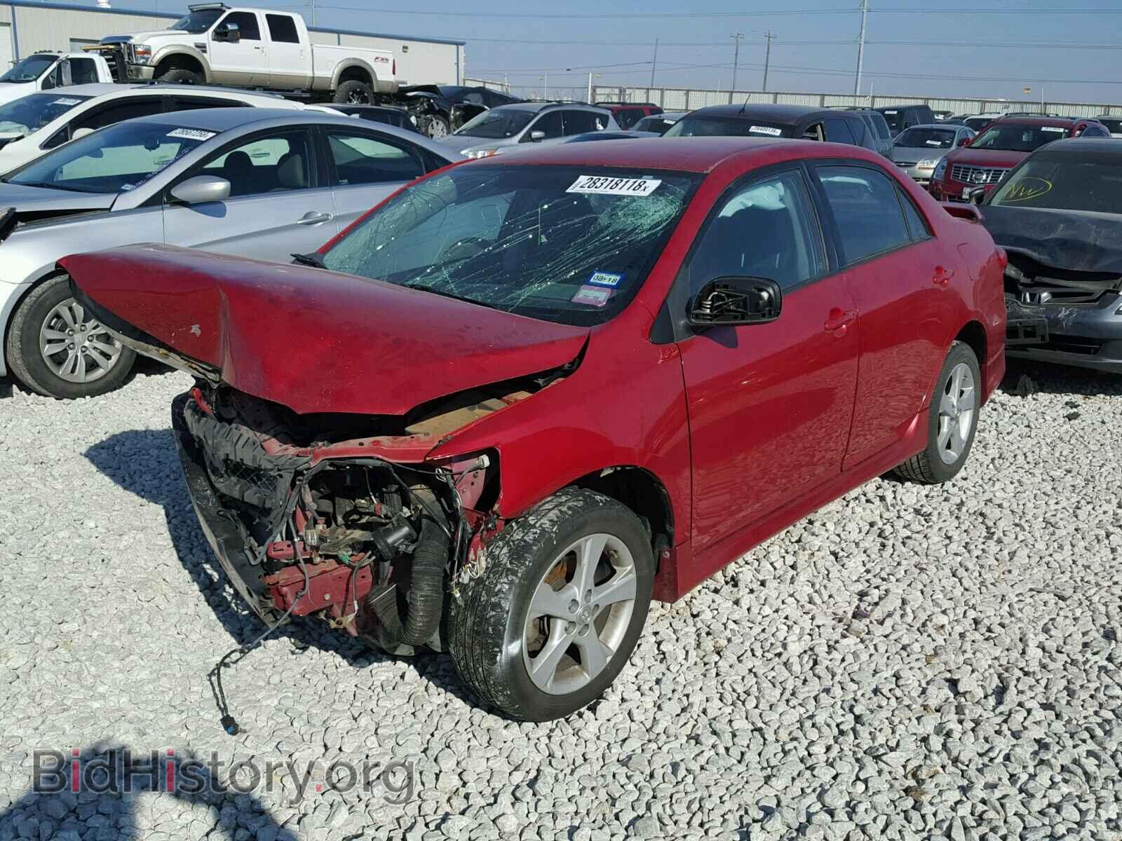 2011 TOYOTA COROLLA BA - VIN: 2T1BU4EEXBC674318 - Фото 2
