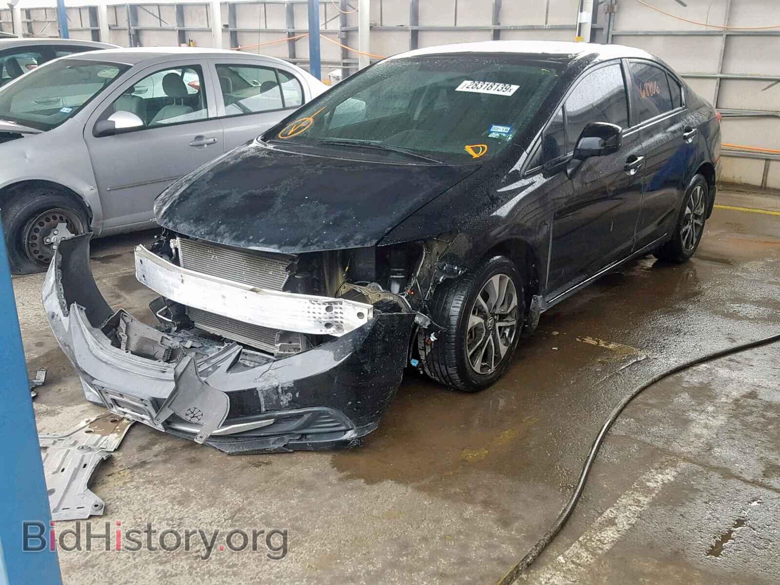 2013 HONDA CIVIC - VIN: 2HGFB2F80DH521834 - Фото 2
