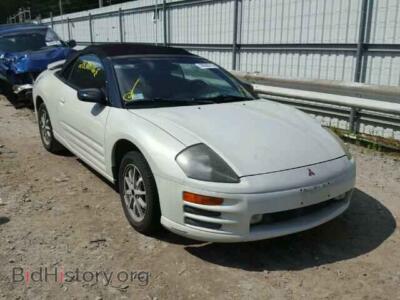 2001 Mitsubishi ECLIPSE Eclipse SP, белый — VIN 4A3AE45G61E192366, Copart