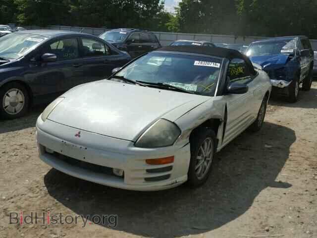 2001 MITSUBISHI ECLIPSE - VIN: 4A3AE45G61E192366 - Фото 2