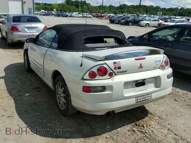2001 MITSUBISHI ECLIPSE - VIN: 4A3AE45G61E192366 - Фото 3