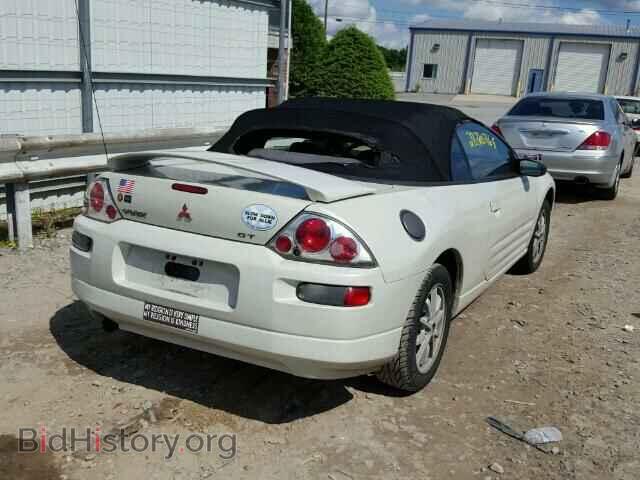 2001 MITSUBISHI ECLIPSE - VIN: 4A3AE45G61E192366 - Фото 4
