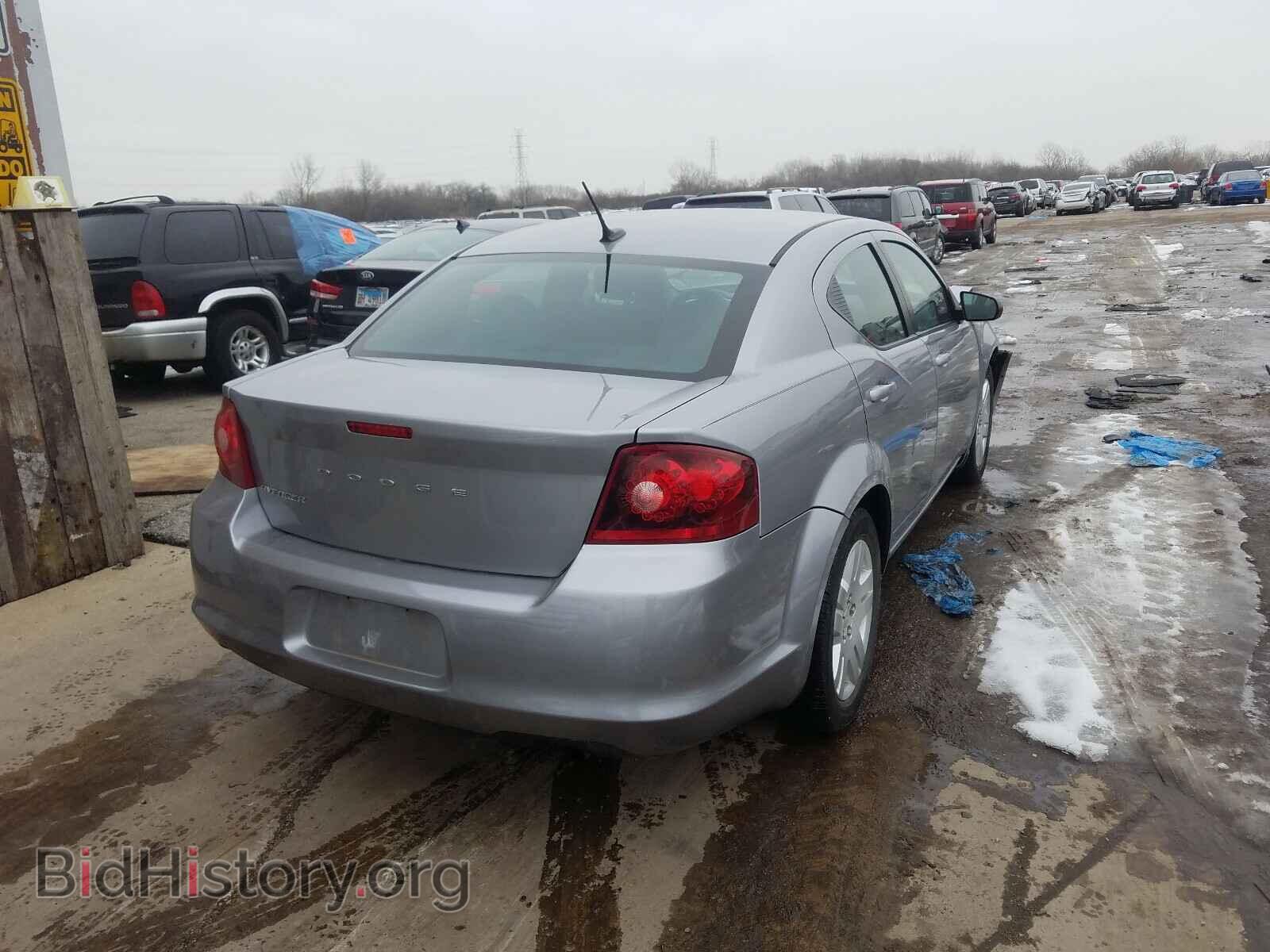 2013 DODGE AVENGER - VIN: 1C3CDZAB1DN654184 - Фото 4