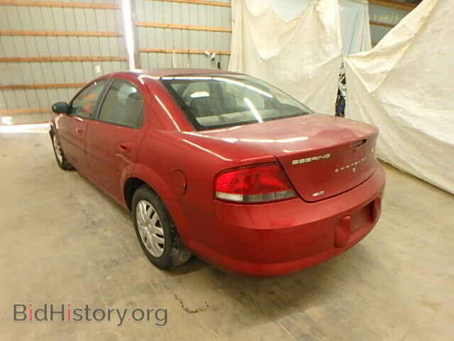 2002 CHRYSLER SEBRING - VIN: 1C3EL46RX2N339045 - Фото 3
