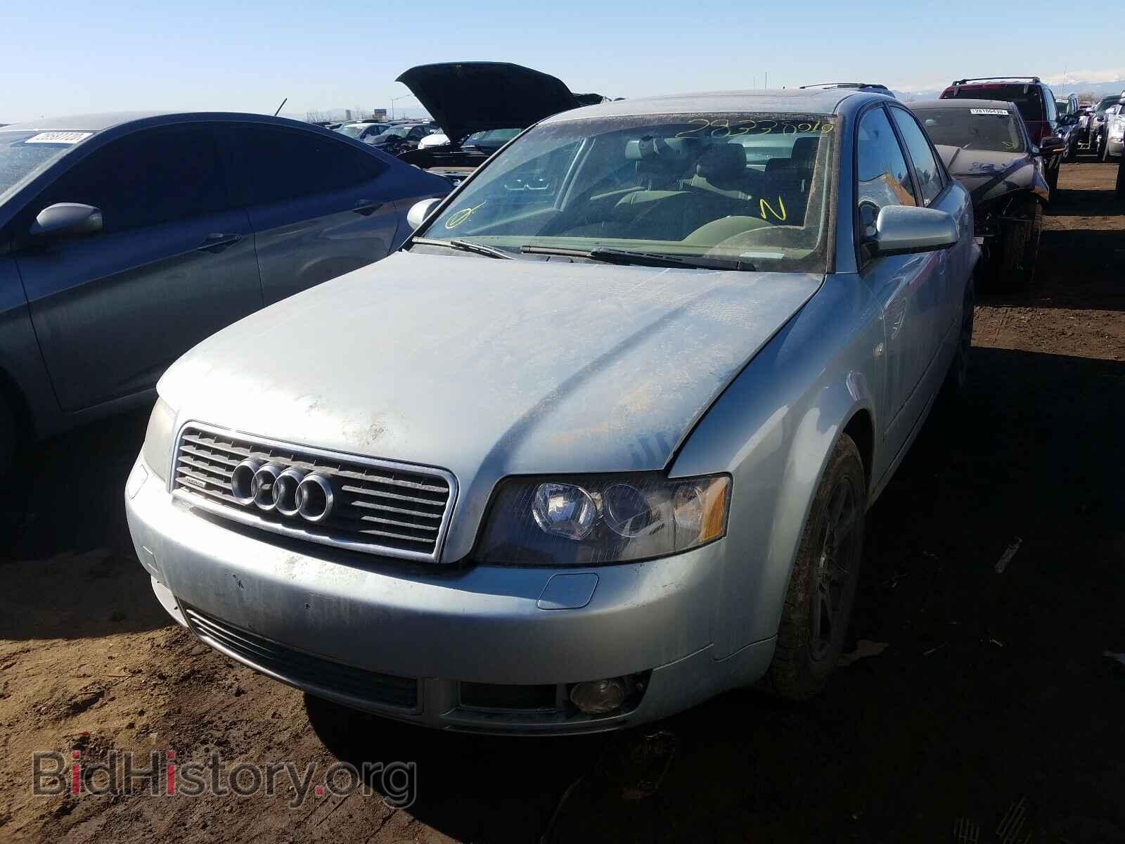 2005 AUDI A4 - VIN: WAULC68E55A055792 - Фото 2