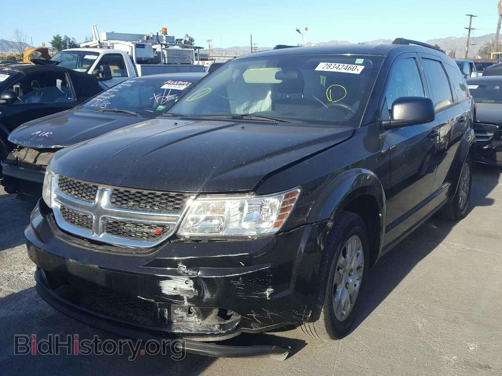 2017 DODGE JOURNEY - VIN: 3C4PDCAB4HT568934 - Фото 2