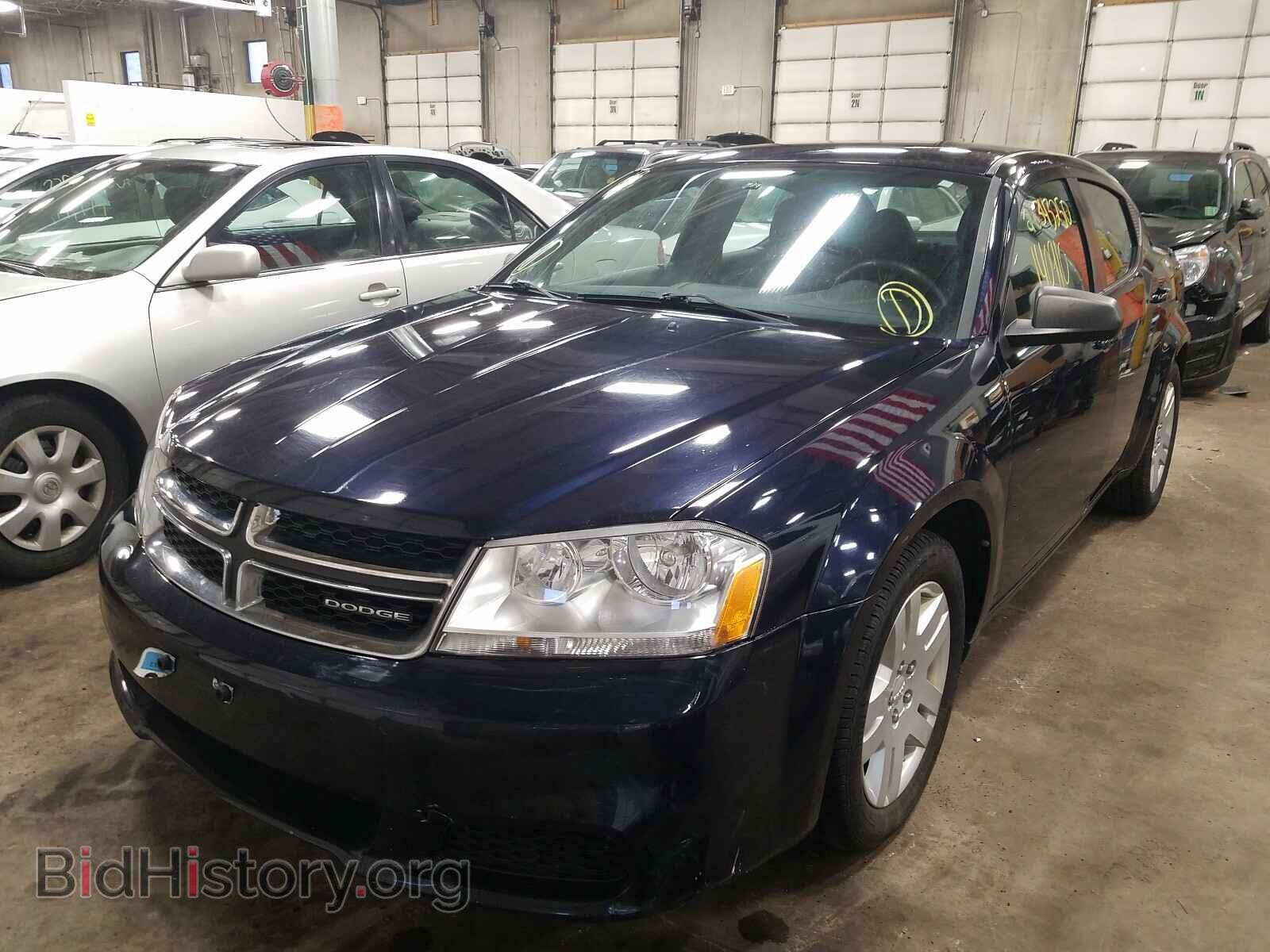 2011 DODGE AVENGER - VIN: 1B3BD4FB3BN551799 - Фото 2