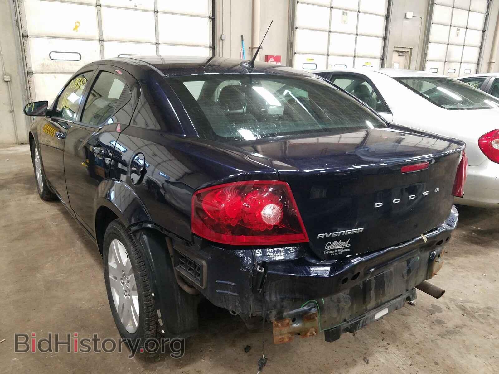 2011 DODGE AVENGER - VIN: 1B3BD4FB3BN551799 - Фото 3