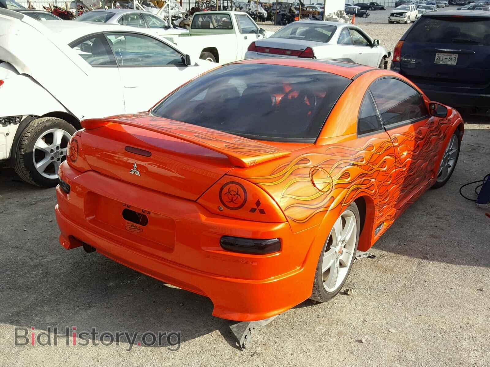 2000 MITSUBISHI ECLIPSE - VIN: 4A3AC84L7YE173055 - Фото 4
