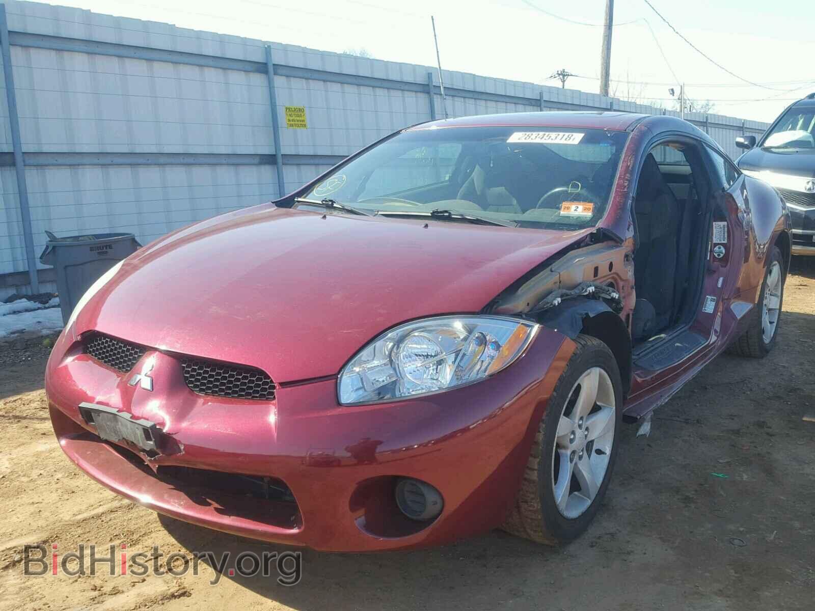 2006 MITSUBISHI ECLIPSE - VIN: 4A3AK24F16E047037 - Photo 2