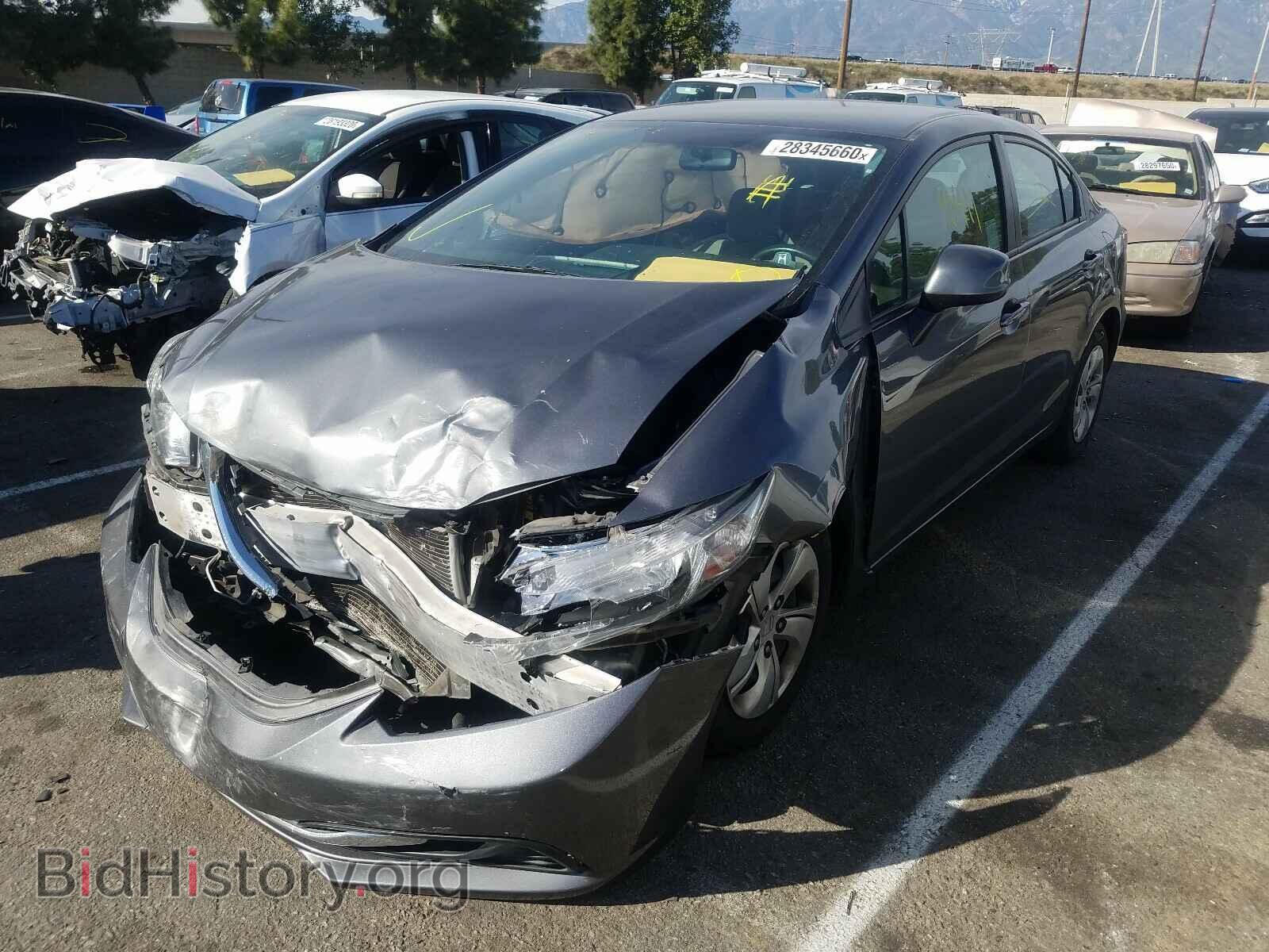 2013 HONDA CIVIC - VIN: 19XFB2F52DE282870 - Фото 2