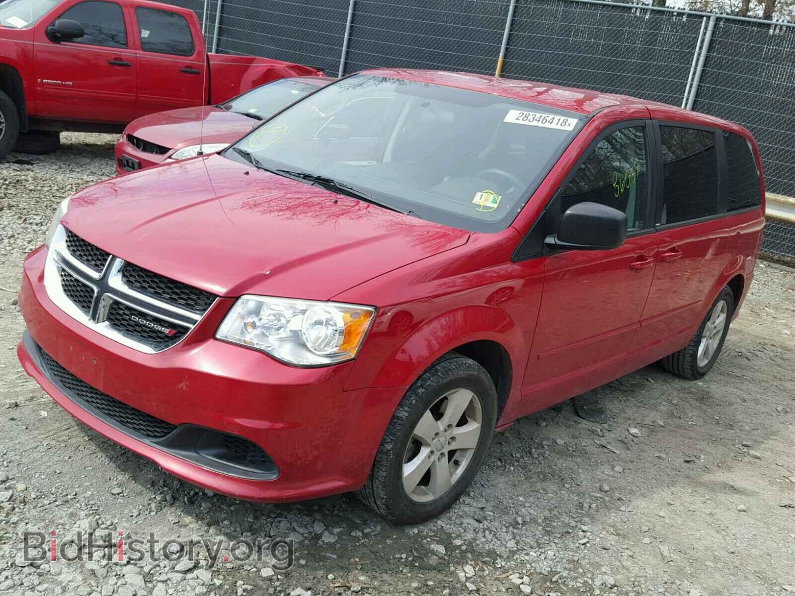 2013 DODGE CARAVAN - VIN: 2C4RDGBG8DR658904 - Фото 2